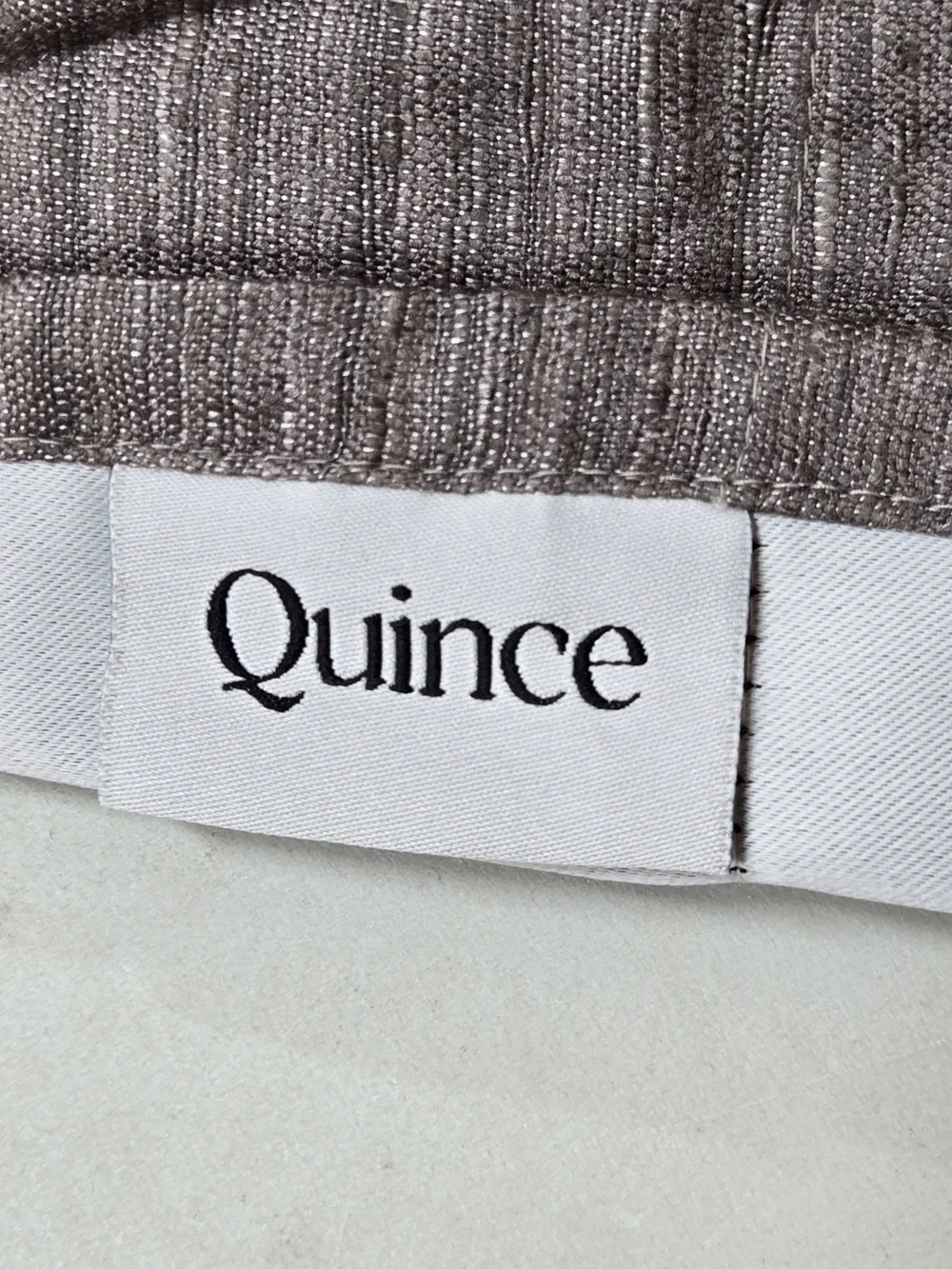 NWT QUINCE Set Of 2 48x96 Raw Silk Blackout Curtains 9025